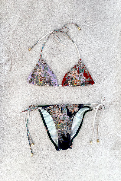 ビキニ Zimmermann RHIANNON MINI TRI BIKINI (1839WSS251 SPLICED) ZimmermannRhiannonBikiniSetIma