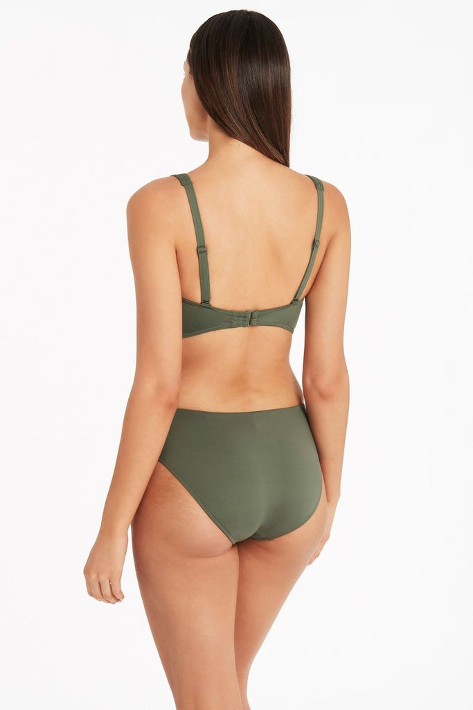 Eco Mid Bikini Khaki Hotbody Swimwear